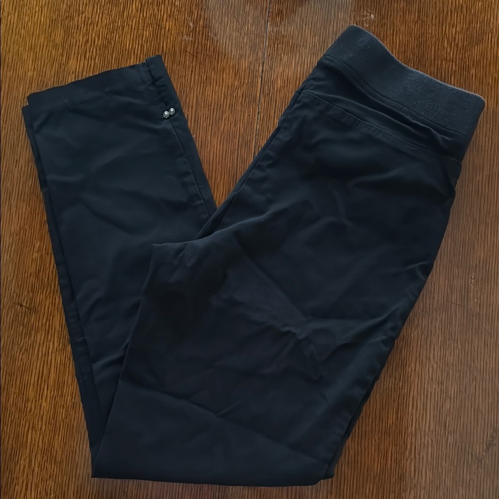 JM Collection Black Stretch Capri Pants Women’s Sz S